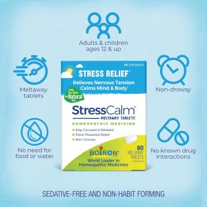 Boiron StressCalm offers plant-based, non-drowsy support for occasional stress, irritability & fatigue. Shop online in UAE & Saudi Arabia with Mediagate.