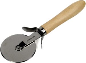 Chef Craft Pizza Cutter – Stainless Steel Blade with Wood Handle | Mediagate UAE & KSA