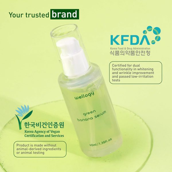 Wellogy Korean Vitamin C Serum with Niacinamide | Dark Spot Corrector & Vegan Moisturizer | Mediagate UAE & KSA