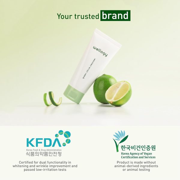 Wellogy Korean Face Wash with Salicylic Acid | Gentle Cleanser for Sensitive Skin | Mediagate UAE & KSA