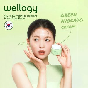 Wellogy Korean Niacinamide Moisturizer with Vitamin C & Avocado | Lightweight Hydrating Face Cream | Mediagate UAE & KSA