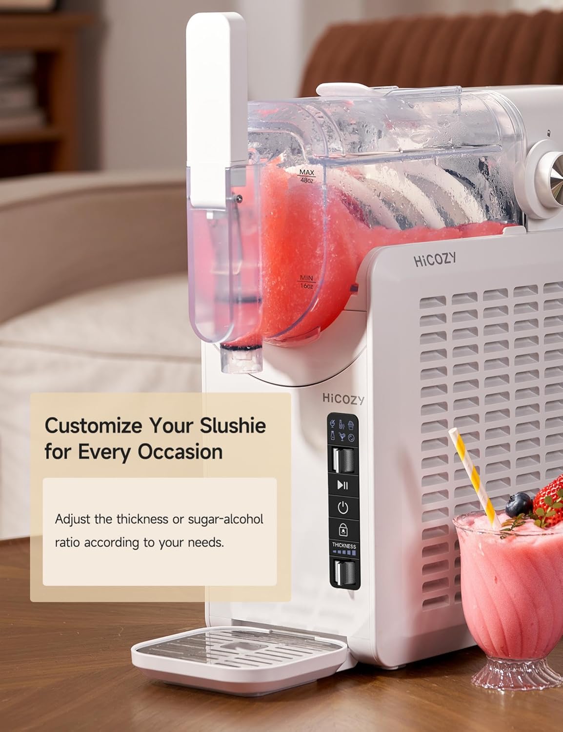 HiCOZY F1 Slushie Machine | Frozen Drink Maker UAE & KSA